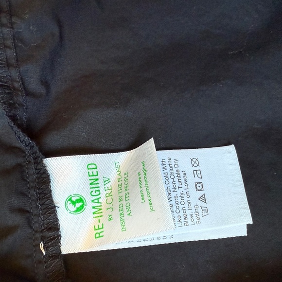 J. Crew Harbour Side-Cutout Dress in Black Size XS Petite - Picture 5 of 7